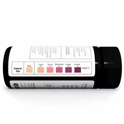 Keto Test Strips Paper Diet Sticks Urine Analysis Ketostix Ketosis / Ketone 125 Strips Keto Test Strips Paper Diet Sticks Urine Analysis Ketostix Ketosis / Ketone 125 Strips