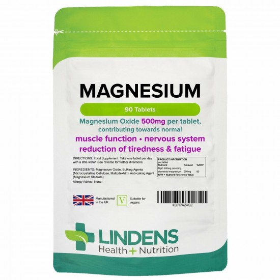 Lindens Magnesium 500mg