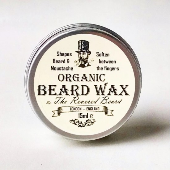 Organic Moustache Wax by Revered Beard 15ml